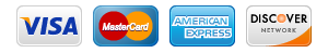 Visa | MasterCard | American Express | Discover Network